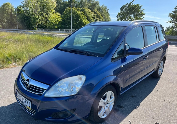 Opel Zafira cena 19500 przebieg: 212000, rok produkcji 2009 z Lubawa małe 742